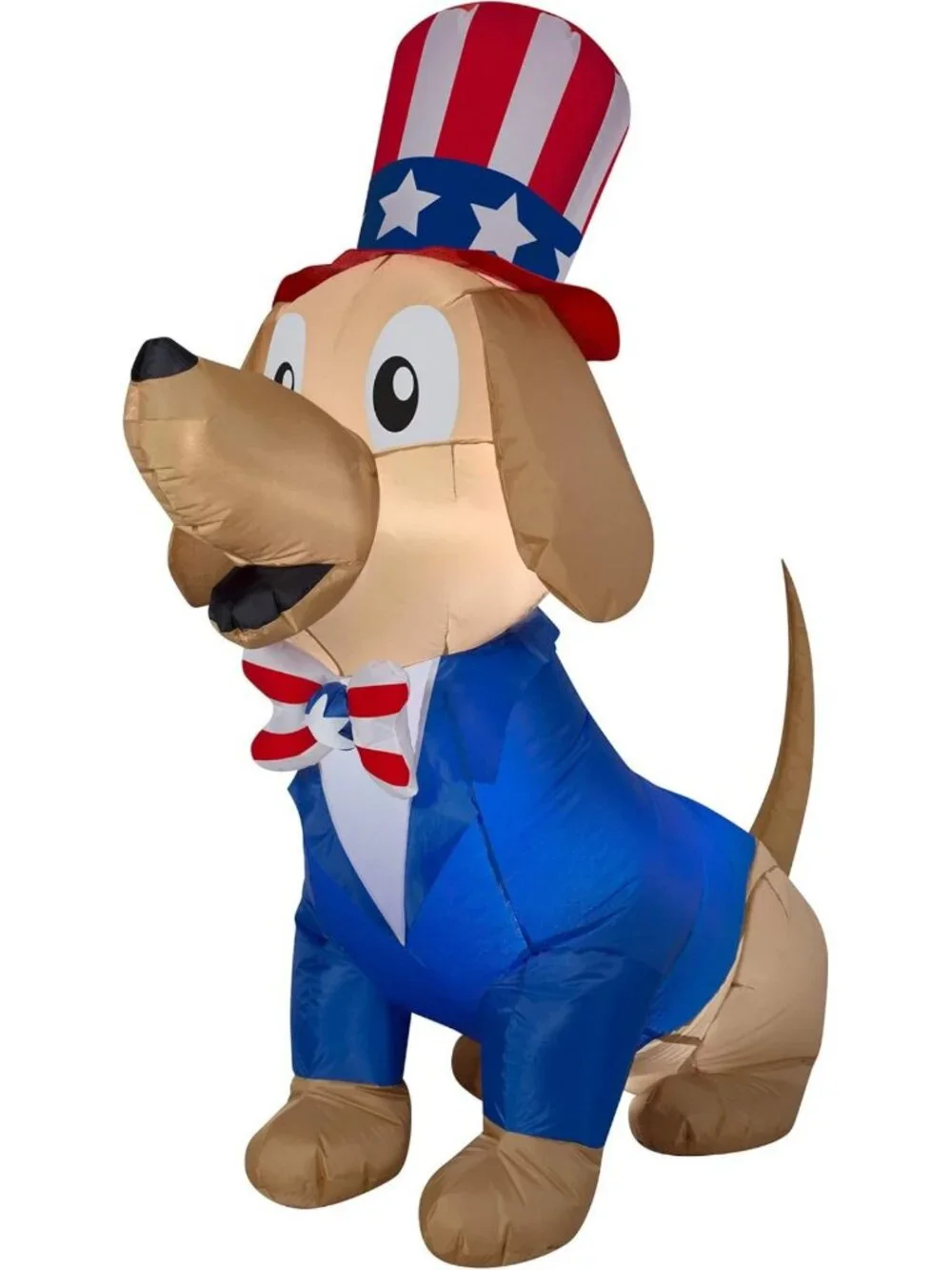 Patriotic Inflatable Dog Decoration - Self-Inflating, 60